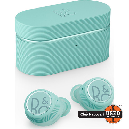 Casti Audio In-Ear Bang and Olufsen Beoplay E8 Sport, True Wireless, Bluetooth, Microfon, Autonomie 7 ore, Oxygen Blue