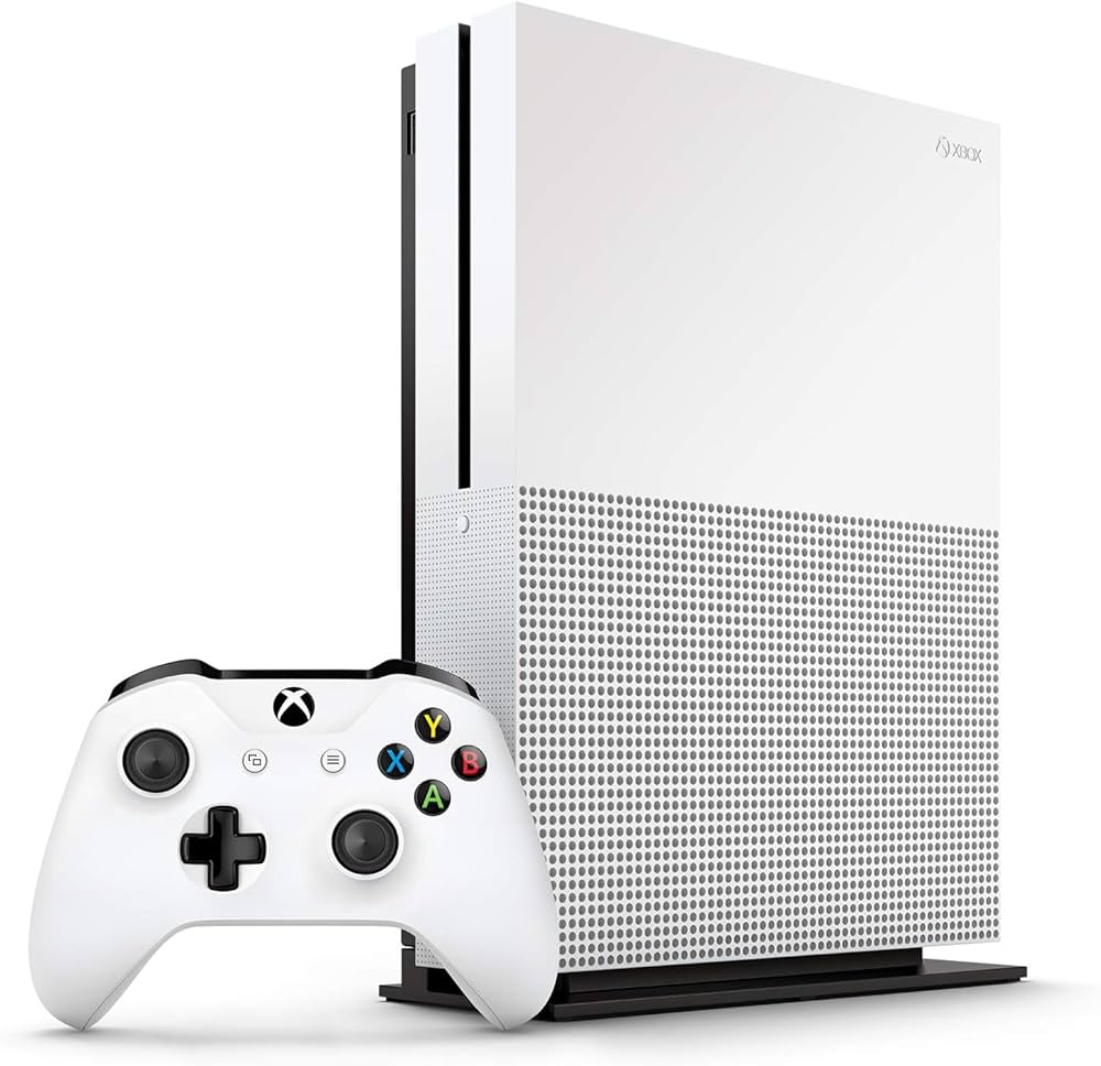 Consola Microsoft Xbox One S 500 GB + Controller, Alb - imagine 2