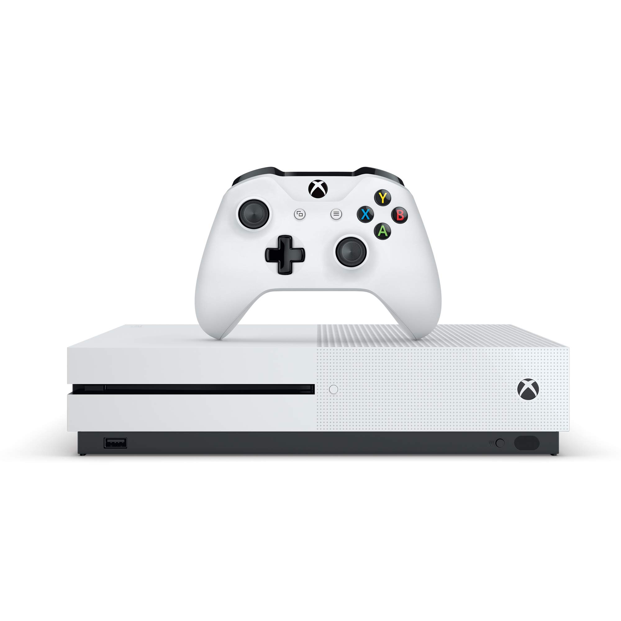Consola Microsoft Xbox One S 500 GB + Controller, Alb