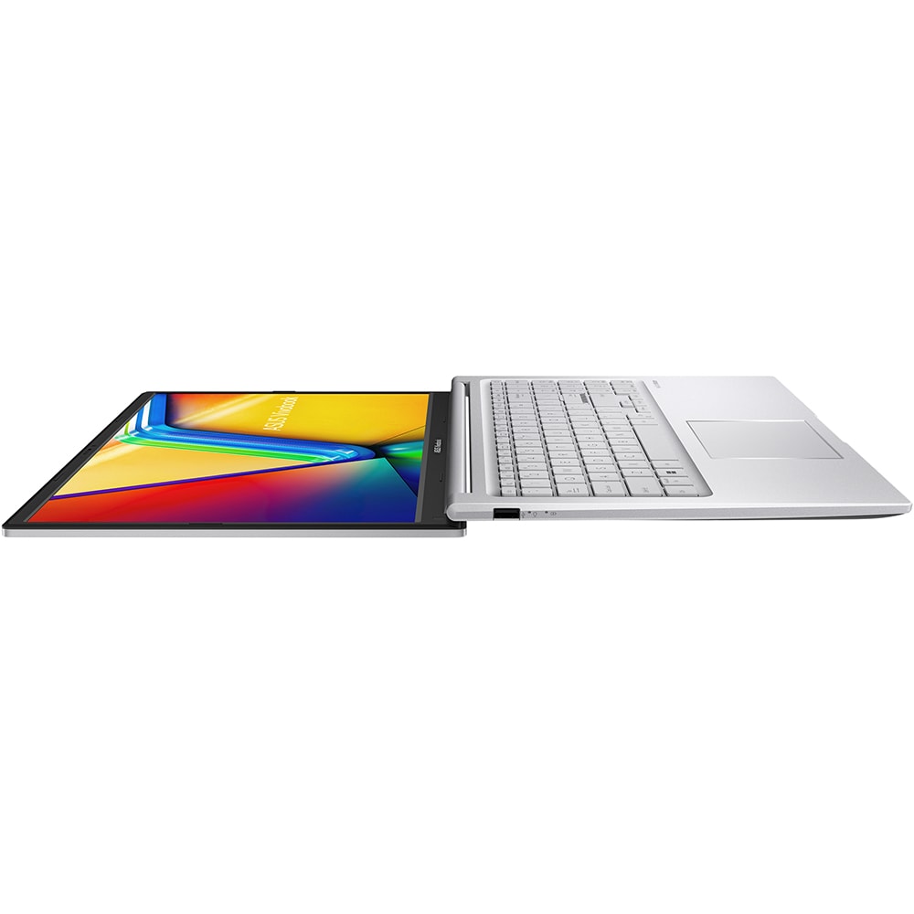 Laptop ASUS Vivobook 15 R1504ZA, 15.6 inch Full HD, i3-1215U pana la 4.4GHz, 8 Gb RAM DDR4, SSD 512 Gb, Intel UHD Graphics, Cool Silver - imagine 2