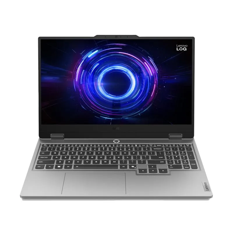Laptop Gaming Lenovo LOQ 15IRX9, Display 15.6 inch FHD 144Hz, Intel Core i5-13450HX 4.6 GHz, 16 Gb RAM DDR5 4800 MHz, SSD 1 Tb NVMe, nVidia GeForce RTX 4060 8 Gb, USB 3.2, HDMI, Ethernet, Jack 3.5mm, Luna Grey