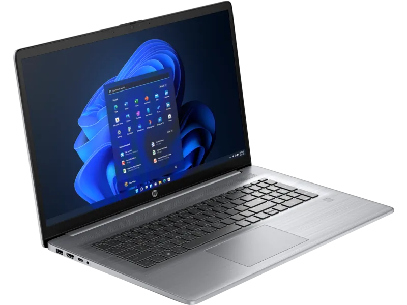 Laptop HP 470 G7, Display 17.3 inch, FHD, Intel Core i7-10510U, 16 Gb RAM DDR4, HDD 1 Tb, SSD 240 Gb, AMD Radeon 530 2 Gb, USB, SD Card Reader, HDMI, Ethernet