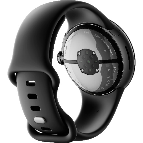 Ceas Smartwatch Google Pixel Watch 2, GPS, Matte Black Aluminium Case, Obsidian Active Band - imagine 2