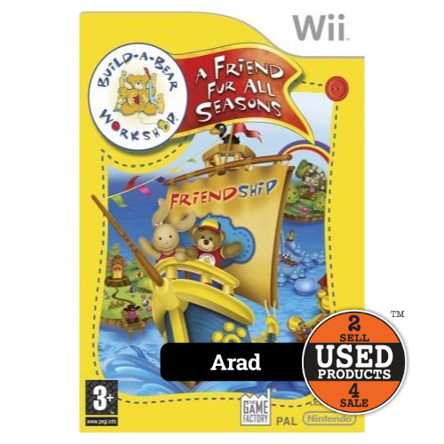 Build-A-Bear Workshop - A Friend Fur All Seasons - Joc Nintendo WII