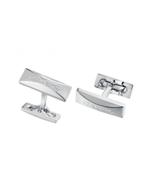Butoni S.T. Dupont PARIS 005781, Inox, Paladiu, Dimensiuni 2x1x2.5 cm, Argintiu