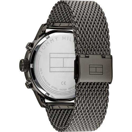 Ceas barbatesc Tommy Hilfiger Icon 1791597, 44mm, Carcasa si Bratara Otel Inoxidabil, 5ATM, Quart, Analog - imagine 2
