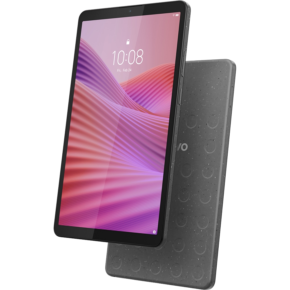 Tableta Lenovo Tab One, 8.7 inch, Octa-Core, 4 Gb RAM, 64 GB, Wi-Fi, Luna Grey + Clear Case (ZGARIETURA DISPLAY)