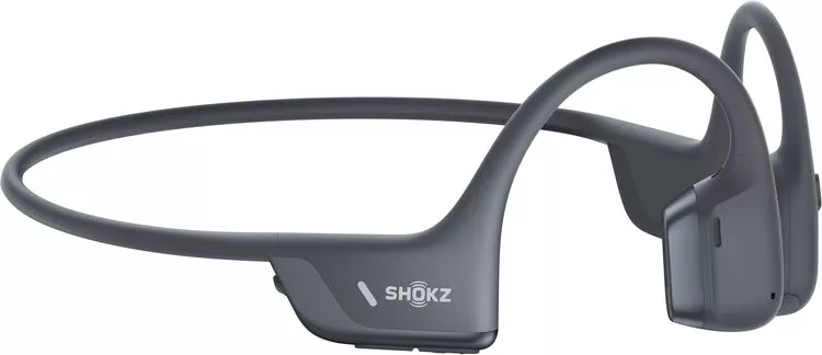 Casti audio sport Shokz OpenRun Pro 2, Conductie osoasa si aeriana, Bluetooth 5.3, Autonomie 12 ore, USB-C, IP55, Negru - imagine 3