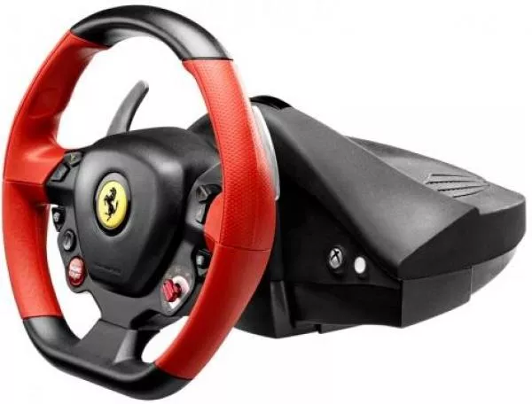 Volan Gaming Thrustmaster Ferrari 458 Spider cu Pedale, Xbox One, Rotire 240 Grade - imagine 2