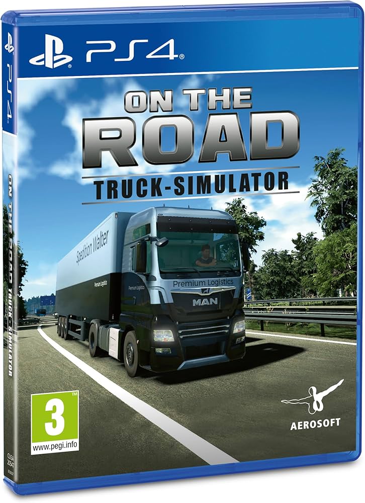 On The Road Truck Simulator - Joc PS4