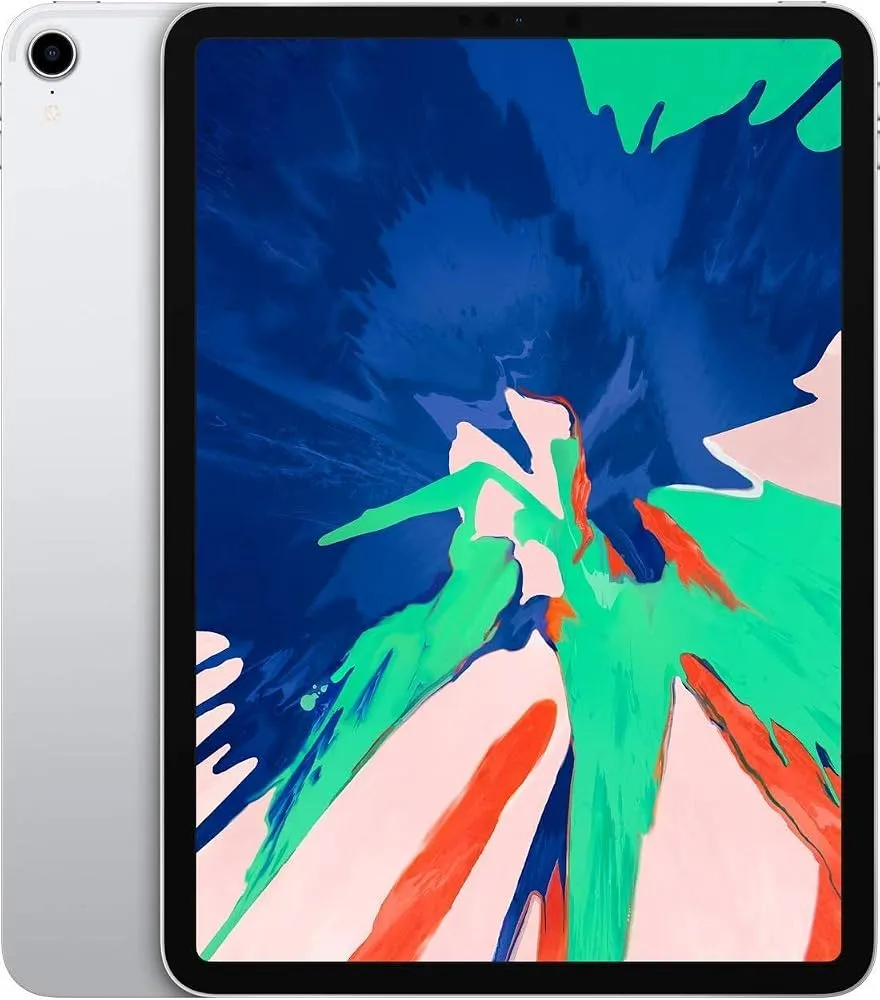 Apple iPad Pro 11-inch (1st Gen), 2018, 64 GB, Wi-Fi, Cellular, A1934, Silver - imagine 2