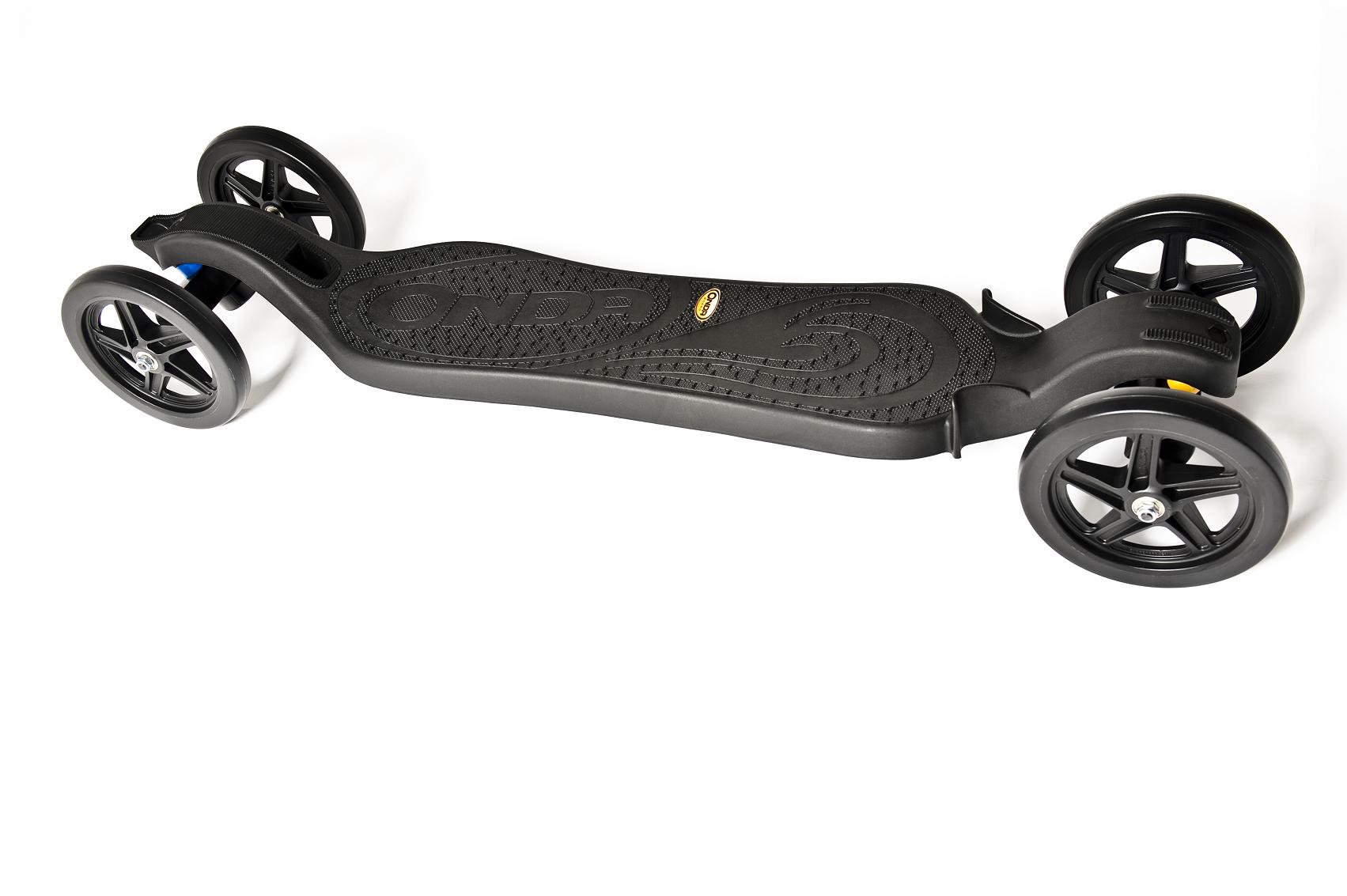 Offroad Longboard Onda Longa, 107 x 27cm, Max 120Kg, Negru - imagine 2