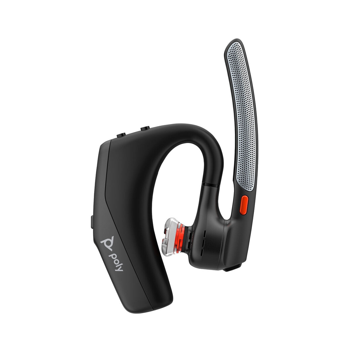 Casca Bluetooth Poly Plantronics Voyager 5200 POTE16, Autonomie 7 Ore, ANC, 4 Microfoane, WindSmart, Conexiune Multipoint, Negru