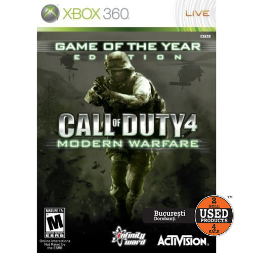 Call of Duty 4 Modern Warfare - Joc Xbox 360