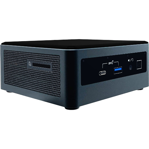 Sistem Mini PC INTEL NUC10FNC, Intel Core i7-10710u, 32 Gb Ram DDR4, SSD 1 Tb, HDMI 2.0, Thunderbolt 3, SupPort 3x 4K60 displays, USB 3.1 ports, Intel Wi-Fi 6, Bluetooth, Intel Gigabit LAN, SDXC UHS-II support, Negru - imagine 2