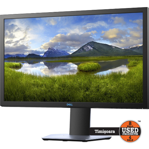 Monitor gaming LED TN Dell S2419HGF 24 inch Full HD, 1ms, 144Hz, FreeSync, HDMI, DisplayPort, Negru