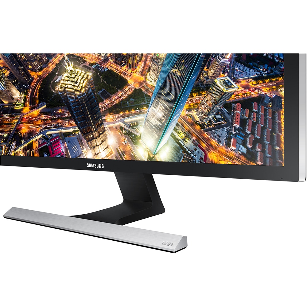Monitor LED Samsung U28E590D, 28 inch 4K UHD (3840x2160), 1ms, 60 Hz, AMD FreeSync, DisplayPort, 2x HDMI, Negru / Argintiu - imagine 5