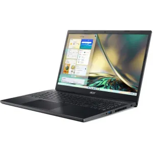 Laptop Gaming ACER Aspire 7 A715-76G-50FE, Display LED 15.6 inch IPS FHD, Procesor Intel Core i5-12450H 4.4GHz, 8-Core, 16 Gb RAM DDR4, SSD 512 Gb, nVidia GeForce RTX 2050 4 Gb, USB 3.2, USB-C, HDMI, Ethernet, Jack 3.5mm, Charcoal Black - imagine 3