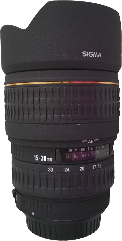 Obiectiv Foto Sigma 15-30mm 1:3.5-4.5 DG Asp. IF, pentru Canon EF, Negru