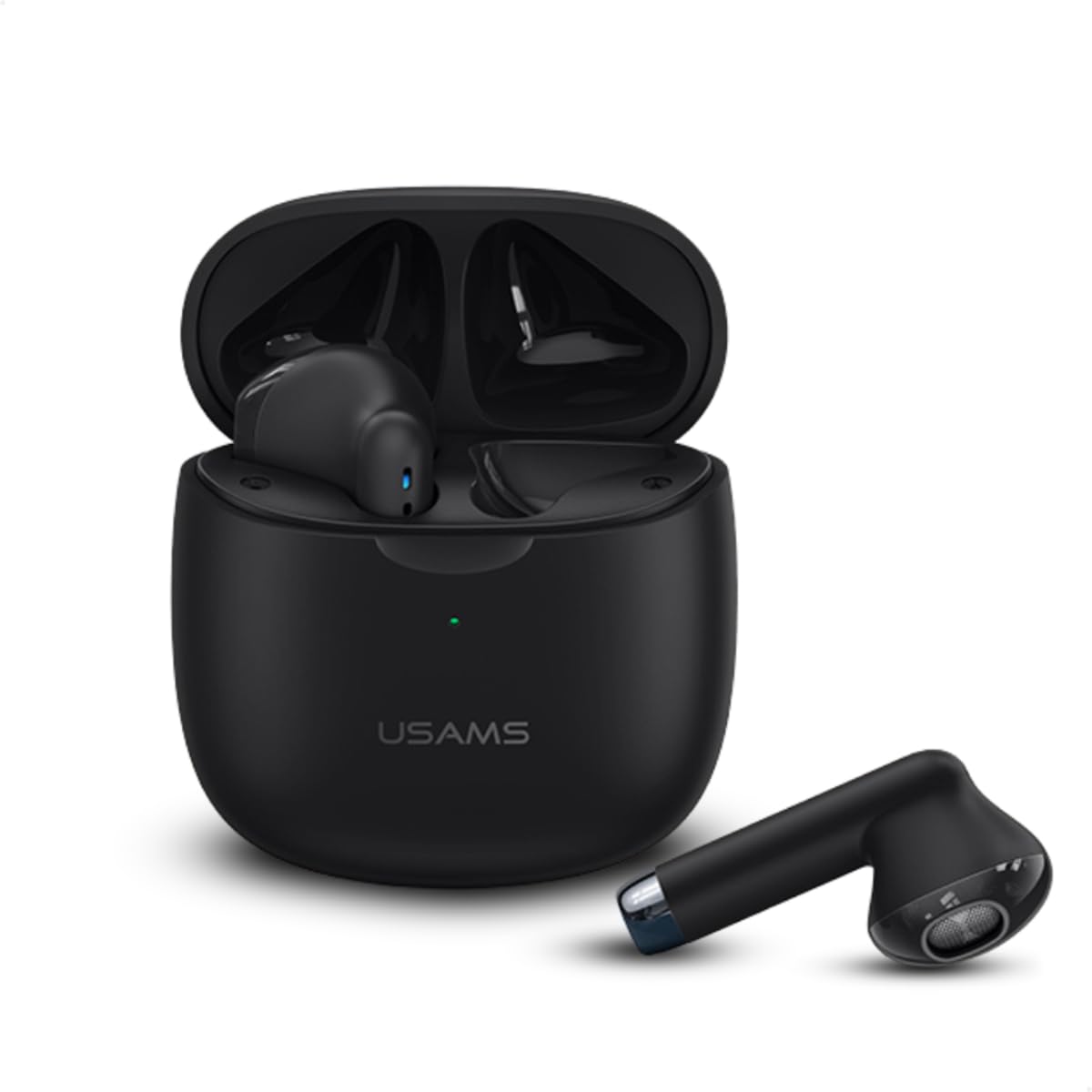 Casti USAMS Series IA04, Wireless, TWS, In-Ear, Negru - imagine 3