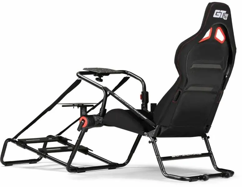 Cockpit pliabil Racing Simulator Next Level Racing NLR-S031 GT-Lite PRO, 15.5Kg, Lungime 170 cm, Adancime 87 cm, Negru/Rosu - imagine 2