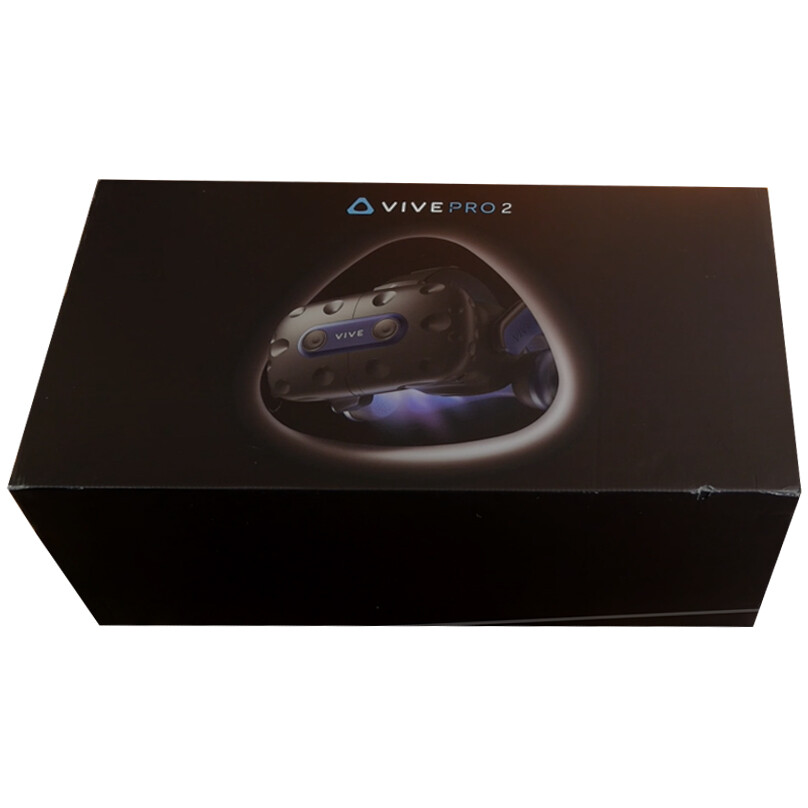 Kit VR HTC Vive Pro 2 Full Kit, Rezolutie 5K, 120Hz, FOV 120 Grade, 2x Base Station 2.0, 2x VIVE Controller 2.0, Link Box 2.0 , Negru - imagine 2