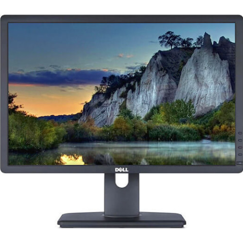Monitor DELL Professional P2213T, 22 inch, WSXGA, Display Port, VGA, DVI, USB, Negru - imagine 3