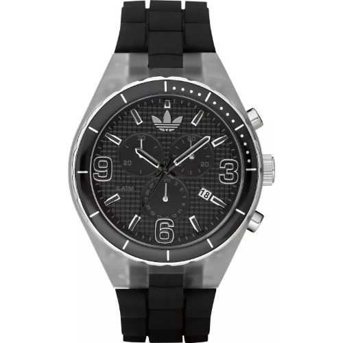 Ceas Barbatesc Adidas Cambridge ADH2528, Cronograf, Stainless Steel Cashback, Black Band, 5ATM