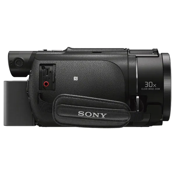 Camera Video Sony Handycam FDR-AX53, 4K Ultra HD, Zoom Optic 20x, Obiectiv ZEISS, Stabilizare Balanced Optical SteadyShot, Wi-Fi, NFC, Negru - imagine 4
