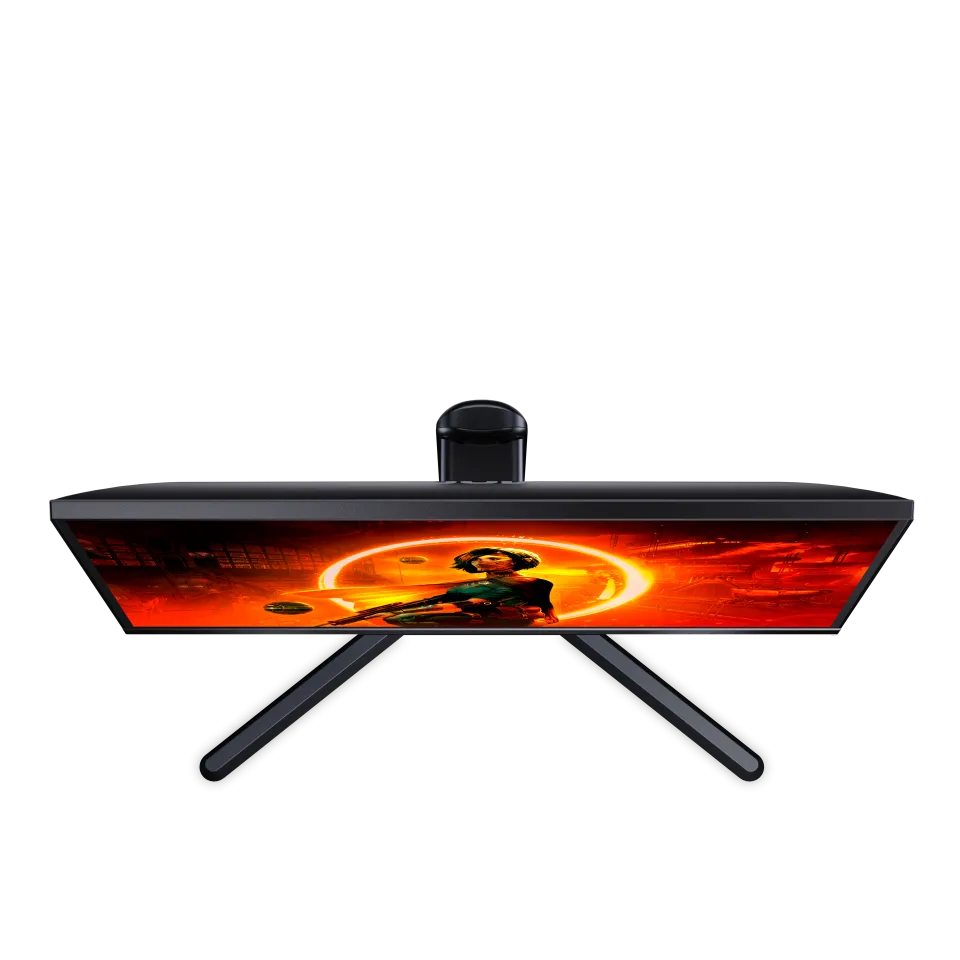 Monitor Gaming AOC 25G3ZM 24.5 inch FHD, WLED, VA, 240Hz, 1ms, HDMI, DisplayPort, USB hub, Pivot, Negru - imagine 2