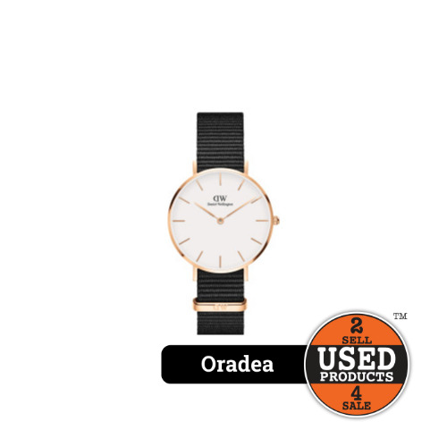 Ceas Dama Daniel Wellington Classic Petite DW00100201, 32mm, Quartz, 3 ATM, Otel inoxidabil - imagine 2