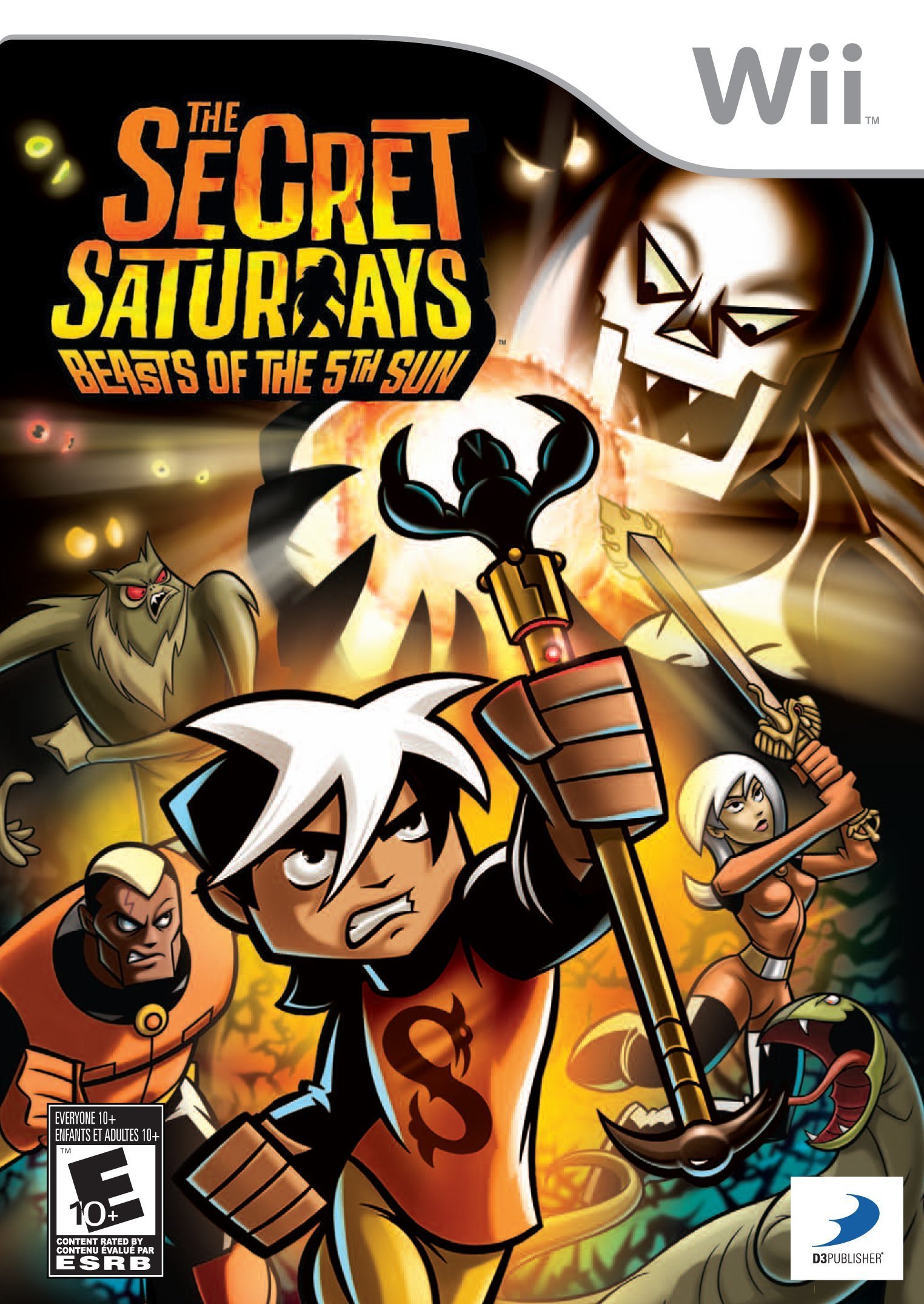 The Secret Saturdays Beasts of the 5th Sun - Joc Nintendo WII