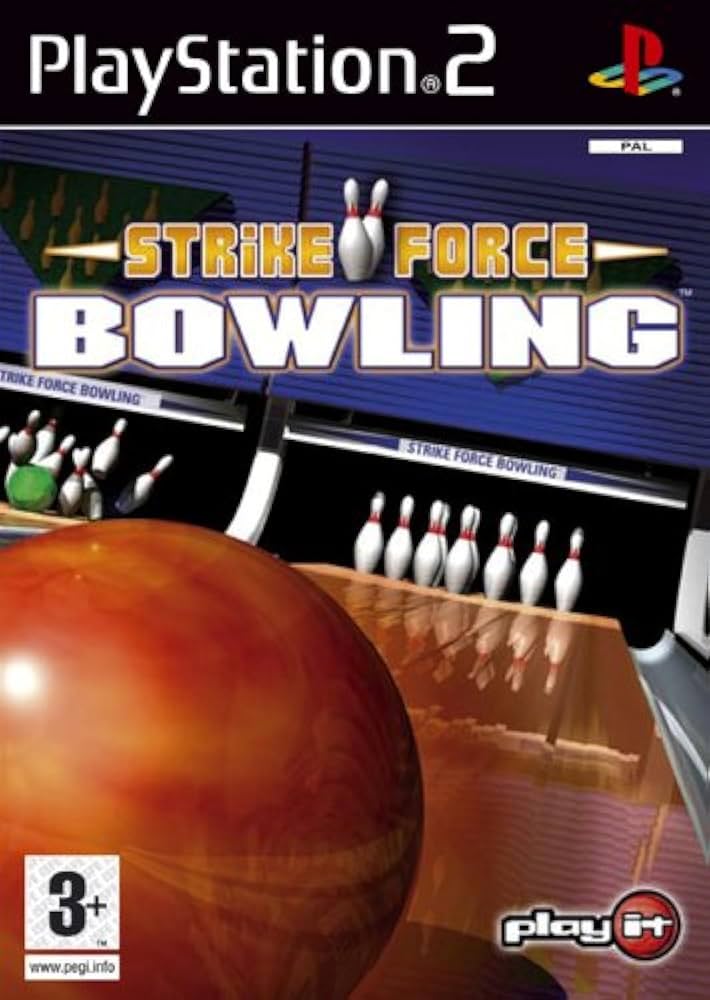 Strike Force Bowling - Joc PS2 (coperta printata)