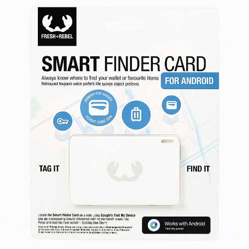 Dispozitiv Anti-Pierdere Fresh'n Rebel Smart Finder Card, Tracker LGM, Raza 100m, Android