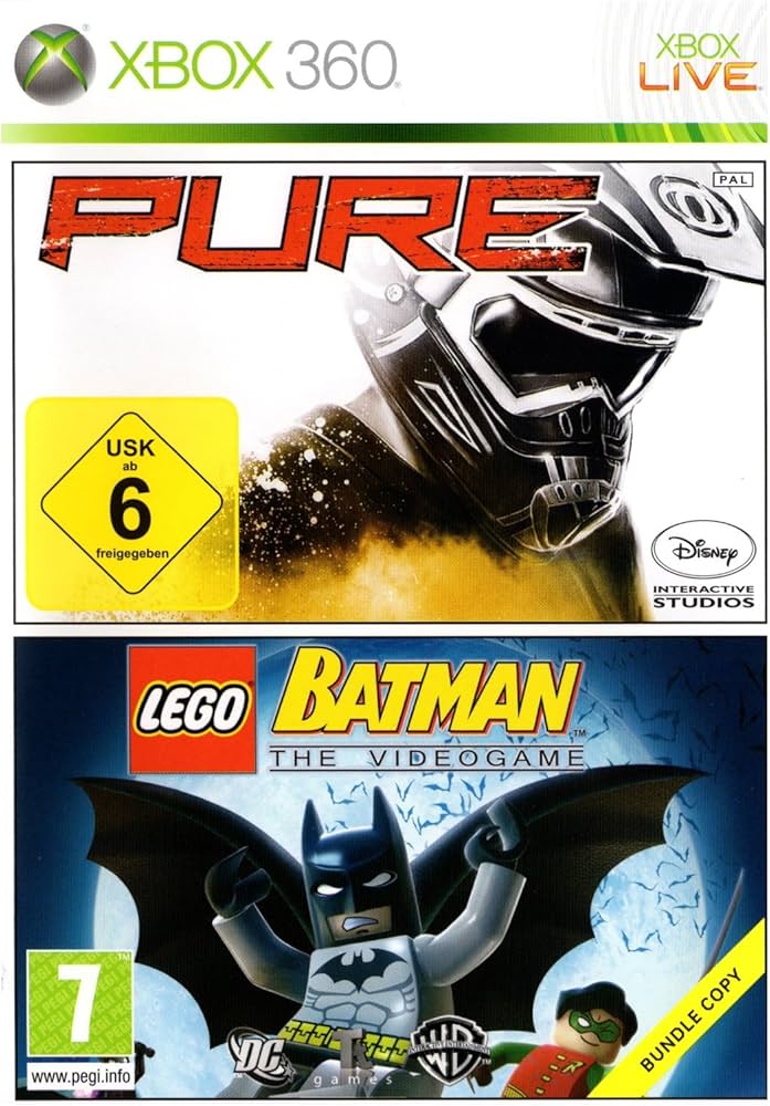 PURE and LEGO Batman The VideoGame - Joc Xbox 360