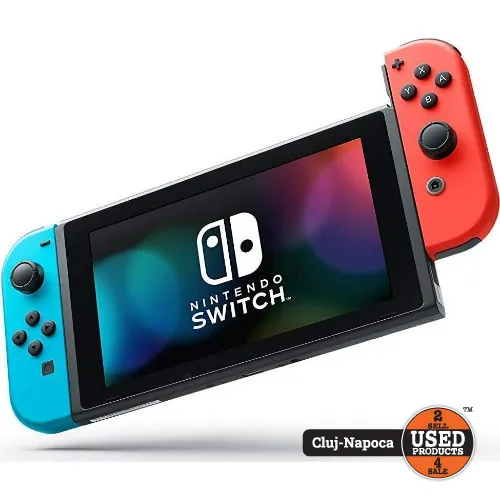 Consola Nintendo Switch, 32 Gb, Blue/Red - imagine 2