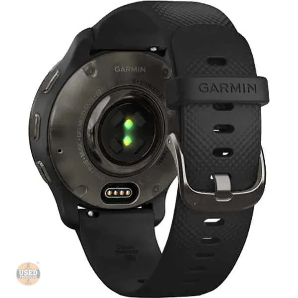 Smartwatch Garmin Venu 2 Plus, 43mm, Bluetooth, Wi-Fi, GPS, 5 ATM, Black - imagine 3