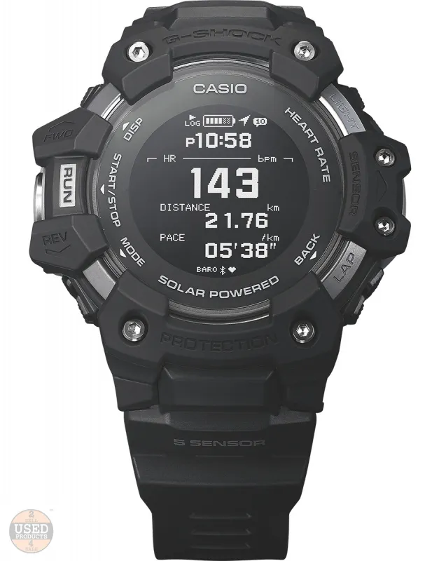 Ceas barbatesc Casio G-Shock G-Squad GBD-H1000-1ER, 55mm, Quart, Bluetooth - imagine 2