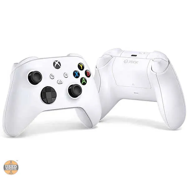 Controller Microsoft Xbox Series, ONE, Windows 10, Android, iOS, Wireless, Robot White - imagine 2