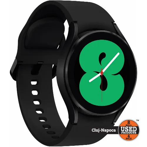 Smartwatch Samsung Galaxy Watch4, 40mm, Bluetooth, Wi-Fi, GPS, SM-R860, Black - imagine 4