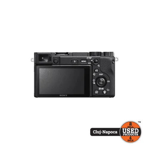 Aparat foto Mirrorless Sony Alpha A6400, 24.2 Mp, 4K, APSC, Display tactil, Wi-Fi, NFC, Bluetooth, E-Mount - imagine 3