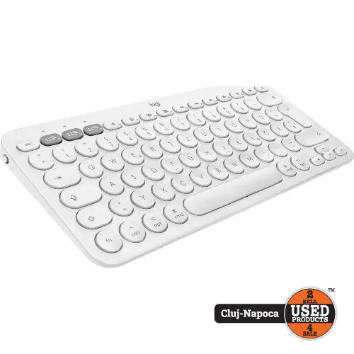 Tastatura Bluetooth Logitech K380, Multi-Device, White - imagine 2