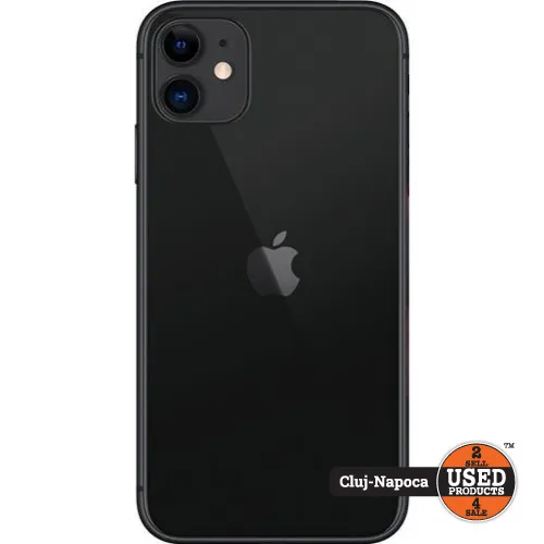 Apple iPhone 11, 64 Gb, Black - imagine 2