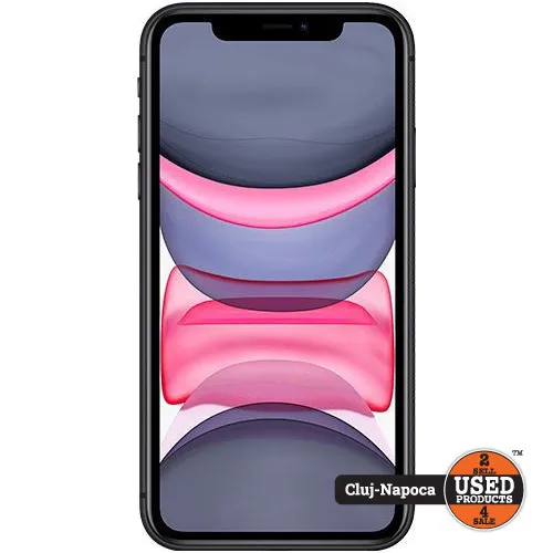 Apple iPhone 11, 64 Gb, Black - imagine 3