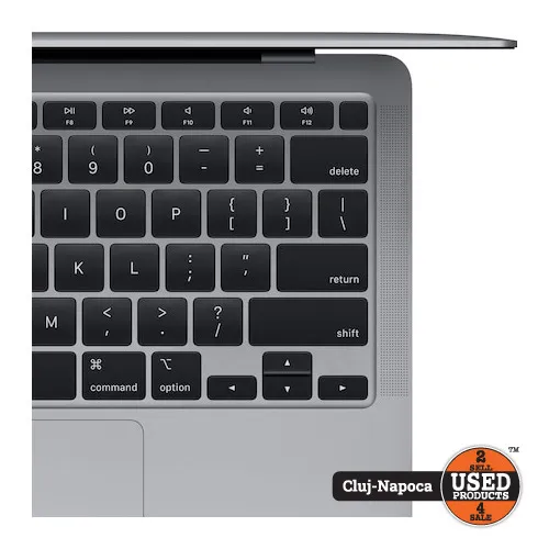 Apple MacBook AIR 13 2020, A2337, Display Retina 13.3 inch, M1 8-Core, 8 Gb RAM, SSD 256 Gb, 7-Core GPU, Thunderbolt, Wi-Fi 6, Jack 3.5mm, Touch ID, Space Gray - imagine 2