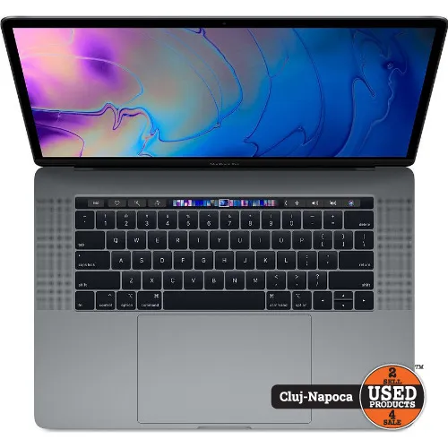 Apple MacBook PRO 15 inch 2017, A1707, TouchBar, Intel Core i7 2.9 GHz, 16 Gb RAM, SSD 512 Gb, AMD Radeon Pro 560, Thunderbolt, Jack 3.5mm