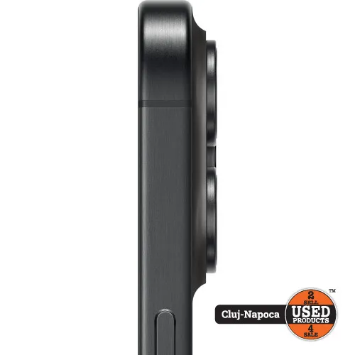 Apple iPhone 15 Pro, 128 Gb, Black Titanium - imagine 3