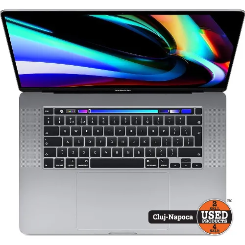 Apple MacBook PRO 16 2019 A2141, Display Retina 16.2 inch, Intel Core i7 6-Core 2.6 GHz, 16 Gb RAM 2667 MHz, SSD 500 Gb, AMD Radeon Pro 5300M 4 Gb, Touch Bar, Thunderbolt, Space Grey - imagine 2