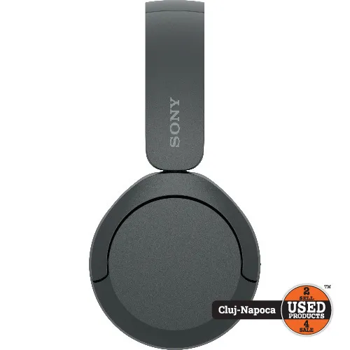 Casti Over the Ear SONY WH-CH520B, Bluetooth, Wireless, Microfon, Multipoint connection, Negru - imagine 3