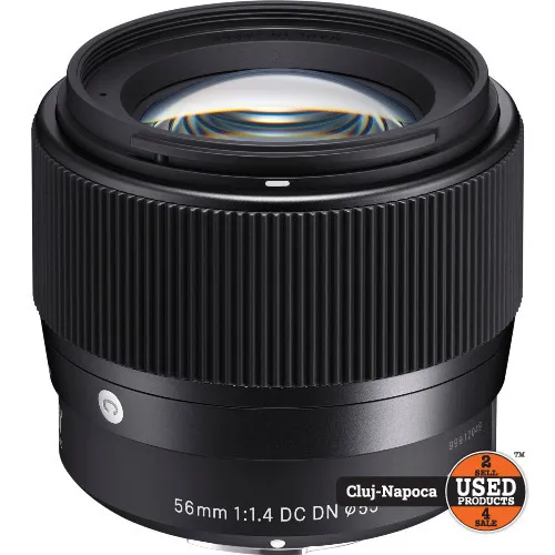 Obiectiv foto Sigma 56mm, F1.4 DC DN, montura Canon - imagine 3